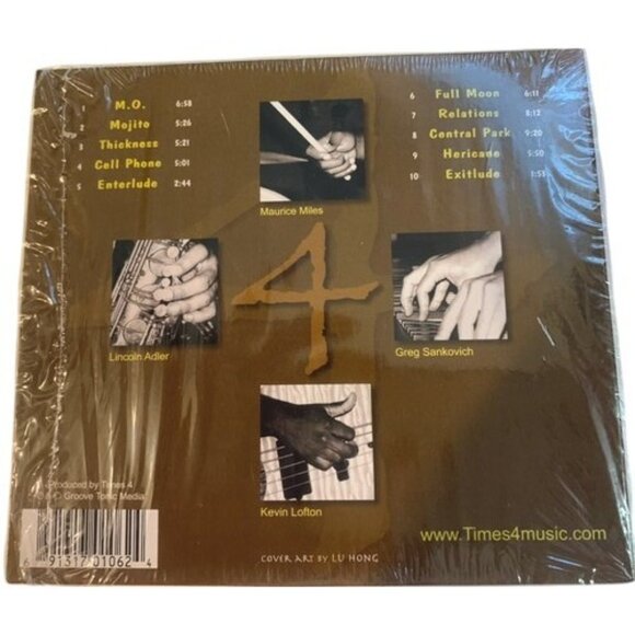 Times 4 "Relations" CD 2006 New Sealed Jazz Fusion Album - Picture 2 of 2